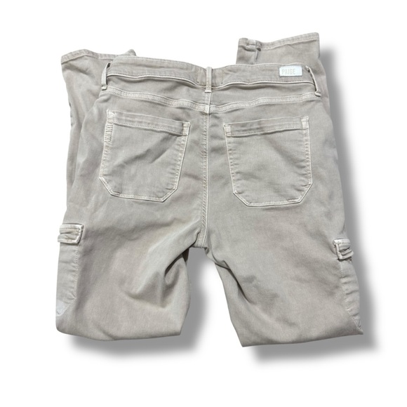 PAIGE Jolie High Rise Slim Ankle Pants Women’s Size 27 Vintage Warm Sand - Picture 5 of 9